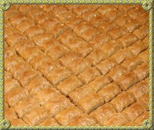 Baklawa Baklava *Klasse 1* Mandel 1000g - zum Schließen ins Bild klicken